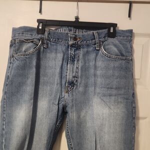 Nautica Men's Light Blue Relaxed Jeans